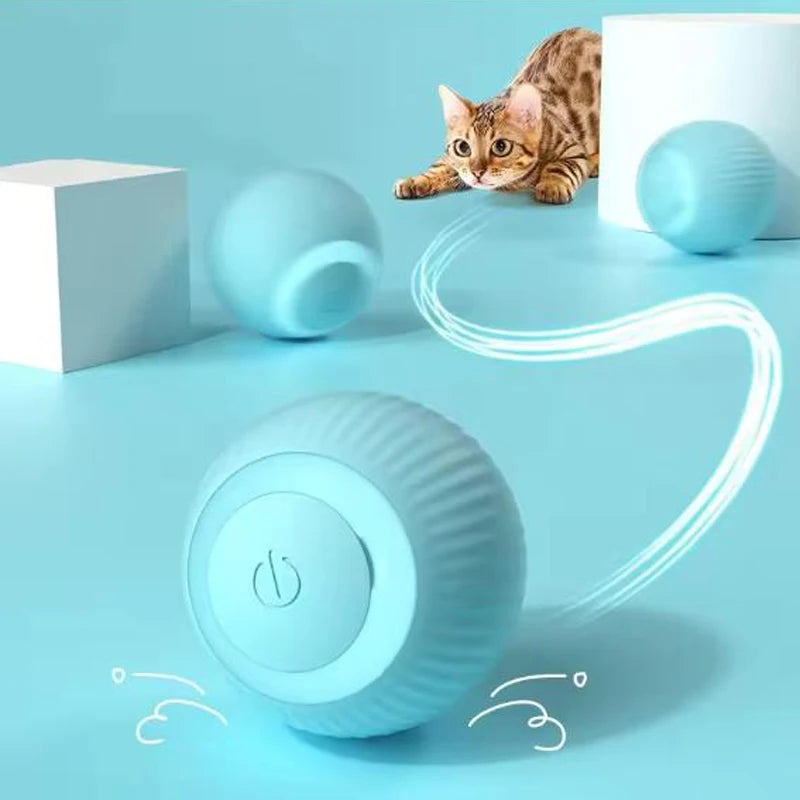Smart Automatic Cat Ball Toy – Interactive