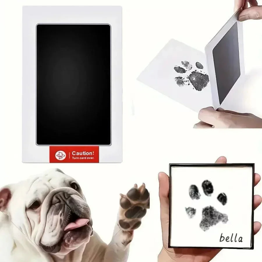 Inkless Paw Print Kit – Safe No-Touch Pad for Pets