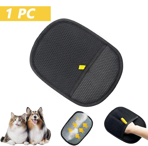 Pet Hair Removal Gloves – Reusable Grooming Tool