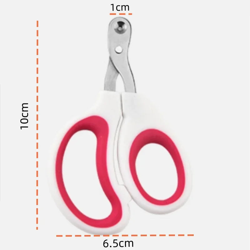 Stainless Steel Pet Nail Clippers – Safe for Dogs & Cats