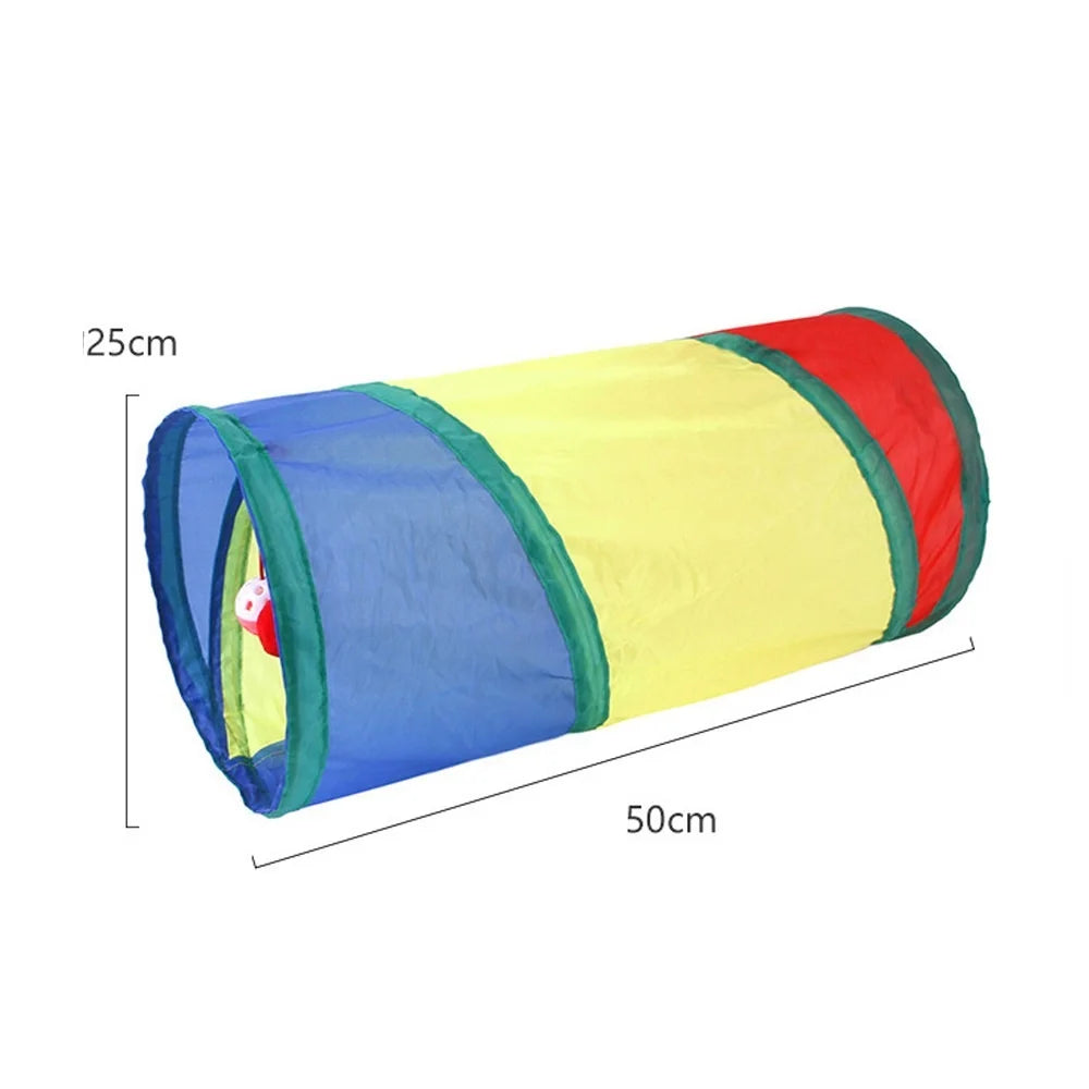 Interactive Cat Tunnel – Collapsible Hide & Seek Toy