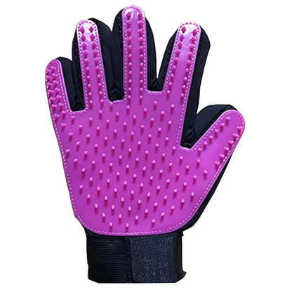 Pet Grooming Glove – Hair Removal & Massage 