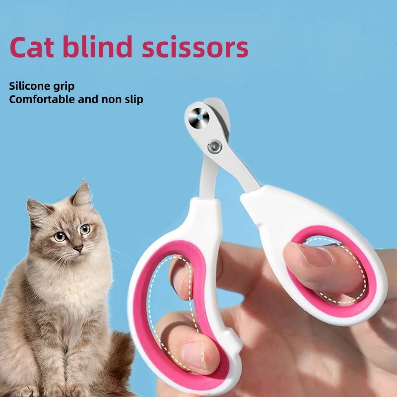 Stainless Steel Pet Nail Clippers – Safe for Dogs & Cats 
