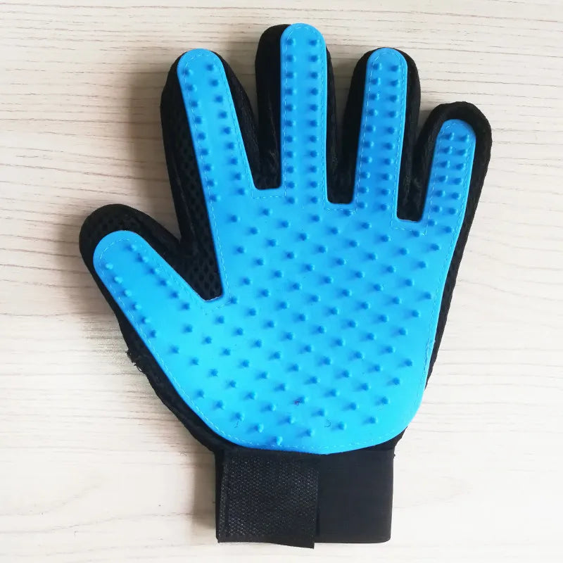 Pet Grooming Glove – Hair Removal & Massage 
