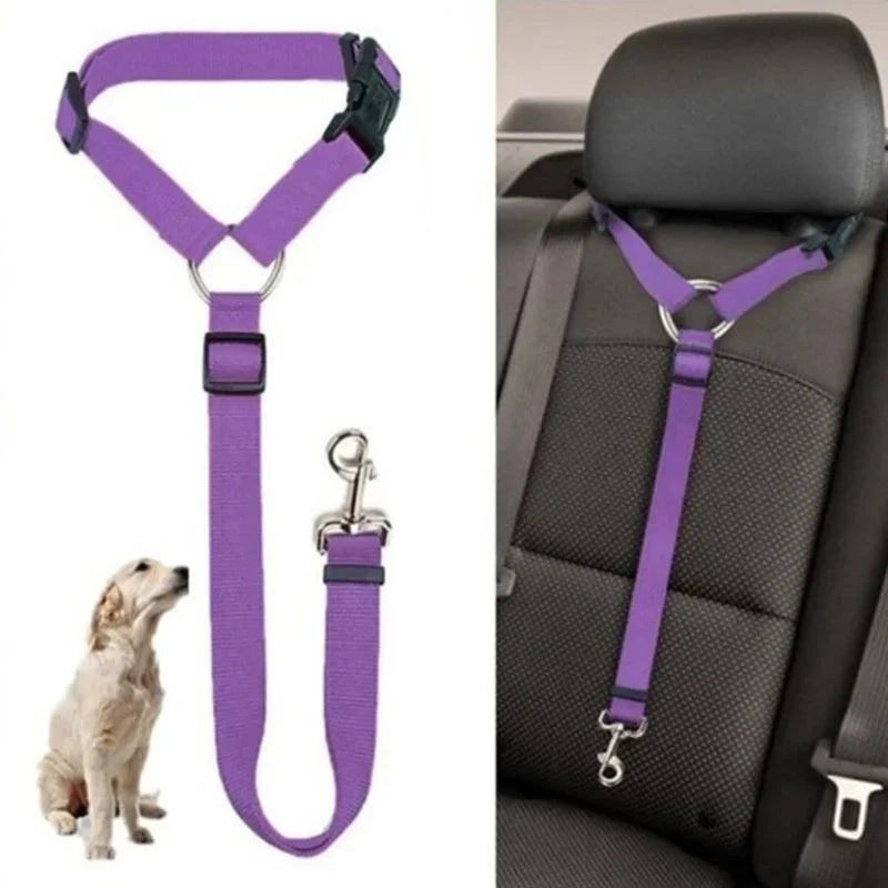 Pet Car Seat Leash – Safety Travel Harness for pets 