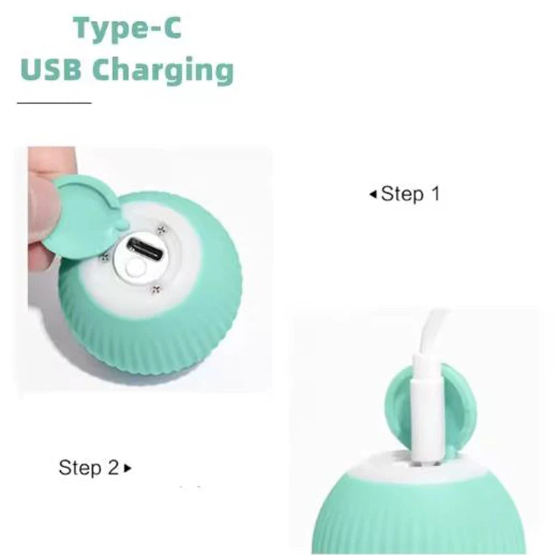 Smart Automatic Cat Ball Toy – Interactive 
