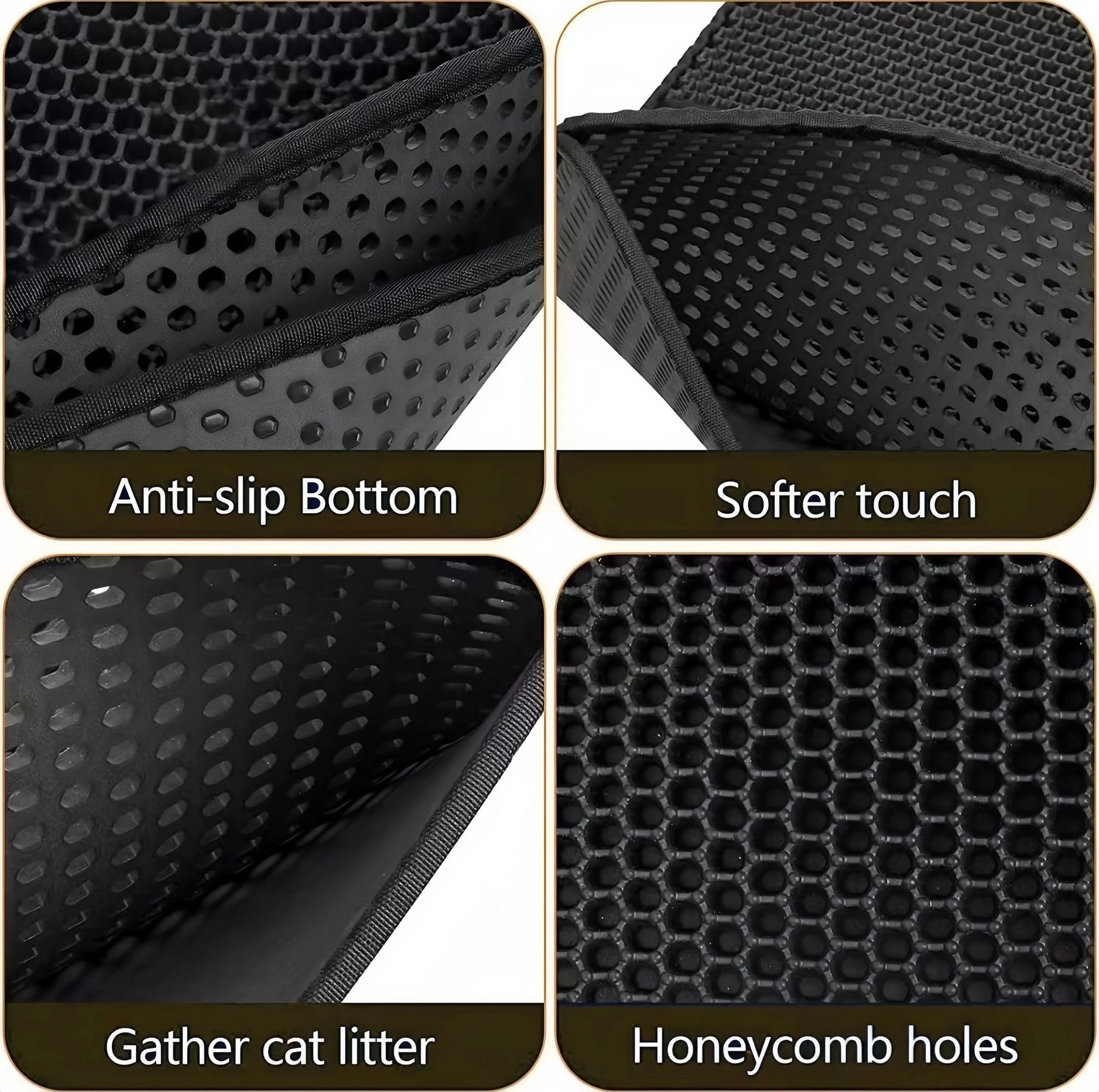Double Layer Cat Litter Mat – Waterproof & Double Layered 