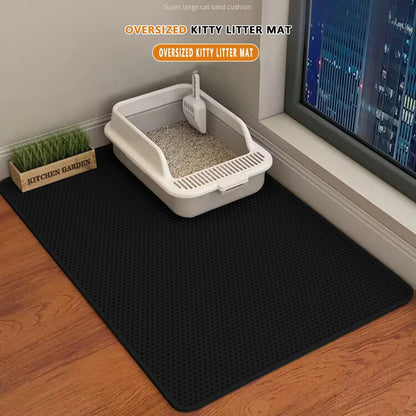 Double Layer Cat Litter Mat – Waterproof & Double Layered 
