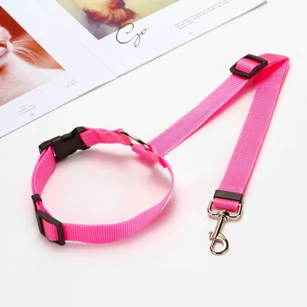 Pet Car Seat Leash – Safety Travel Harness for pets 